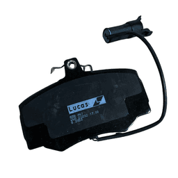 JLM1281-A — Front Brake Pad Set with 'D' connector