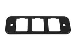 MTC2640-A — Black Aluminium Panel Switch 