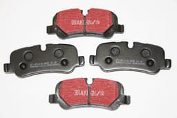 GA3316-A — Brake Pad Rear Ultimax