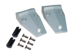 GA1152-A — Aluminium Bonnet Hinge Kit Silve
