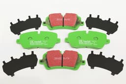 GA4840-A — Brake Pad Rear Green Stuff