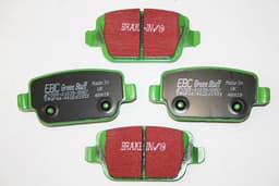 GA4487-A — Rear Brake Pad Set High Performance