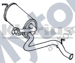 ESR254-O — Rear Exhaust