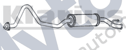 LR066423-O — Rear Exhaust Pipe