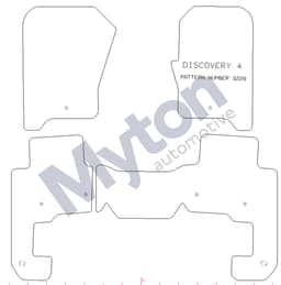 LD16-A — Land Rover Discovery 4 From 2013 Onwards 5 seat - Tailored Mats