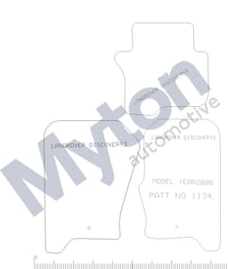 LD03-A — Landrover Discovery 3 With F Ring 08 Onwards - Tailored Mats