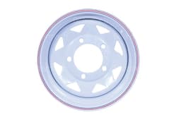 BA014B — Wheel White 8 Spoke 15x8