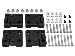GA1305-A — Defender Front Door Hinges Anodised Blac