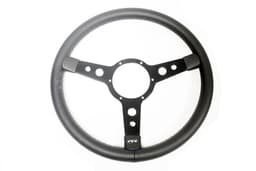 GI005-A — Steering Wheel Black Vinyl 15 In 3-spoke